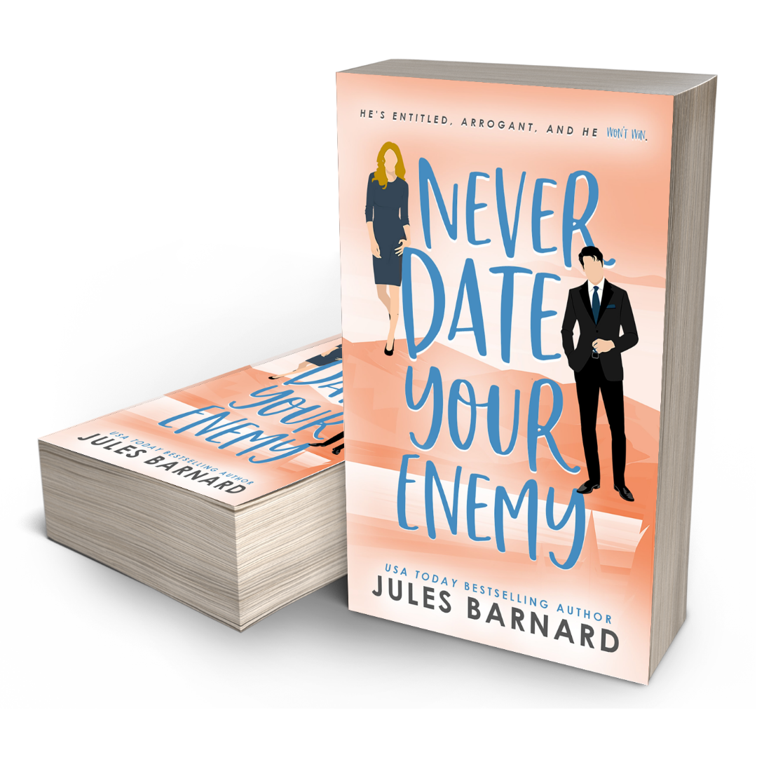 Never Date Your Enemy Signed Paperback
