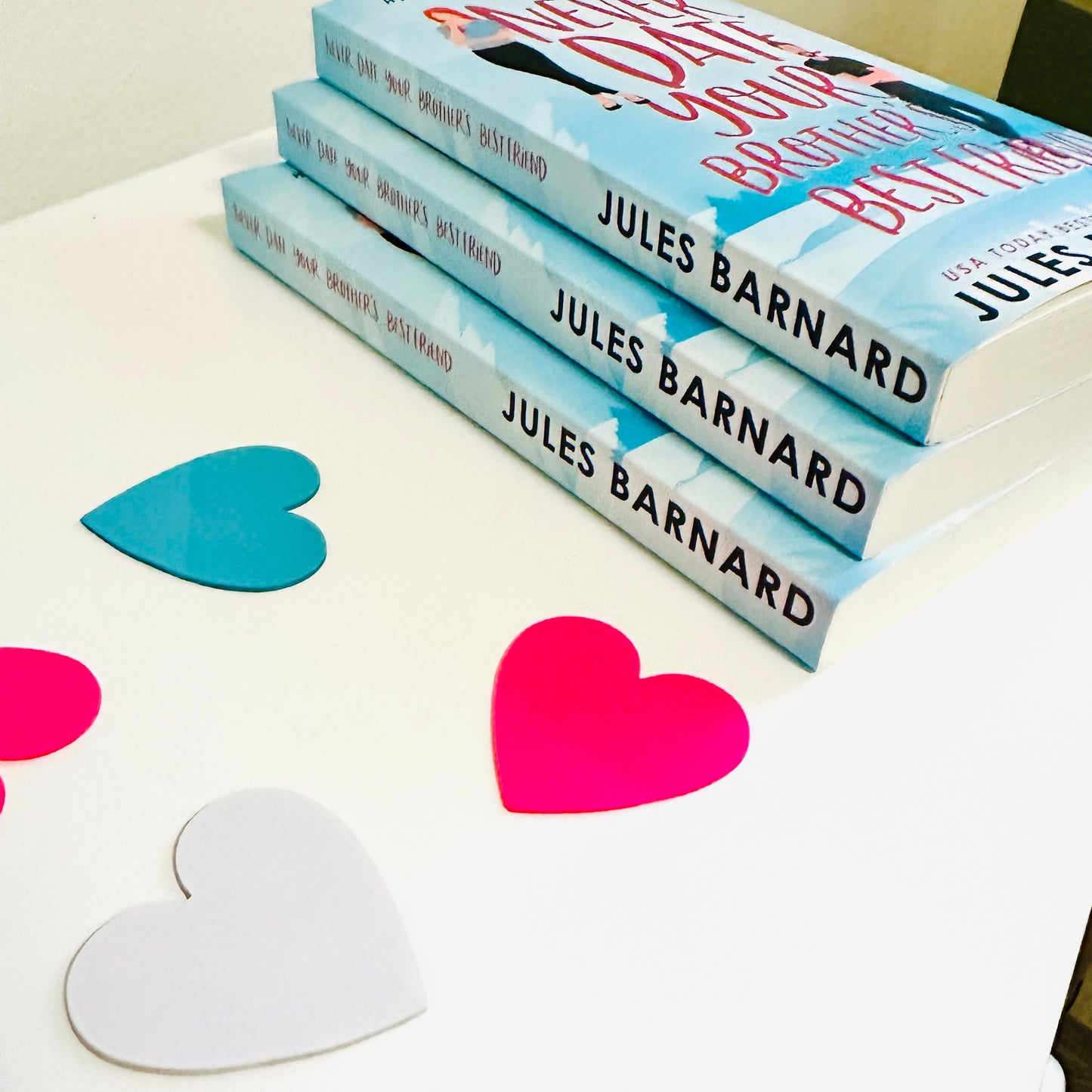 Never Date Your Brother's Best Friend Signed Paperback