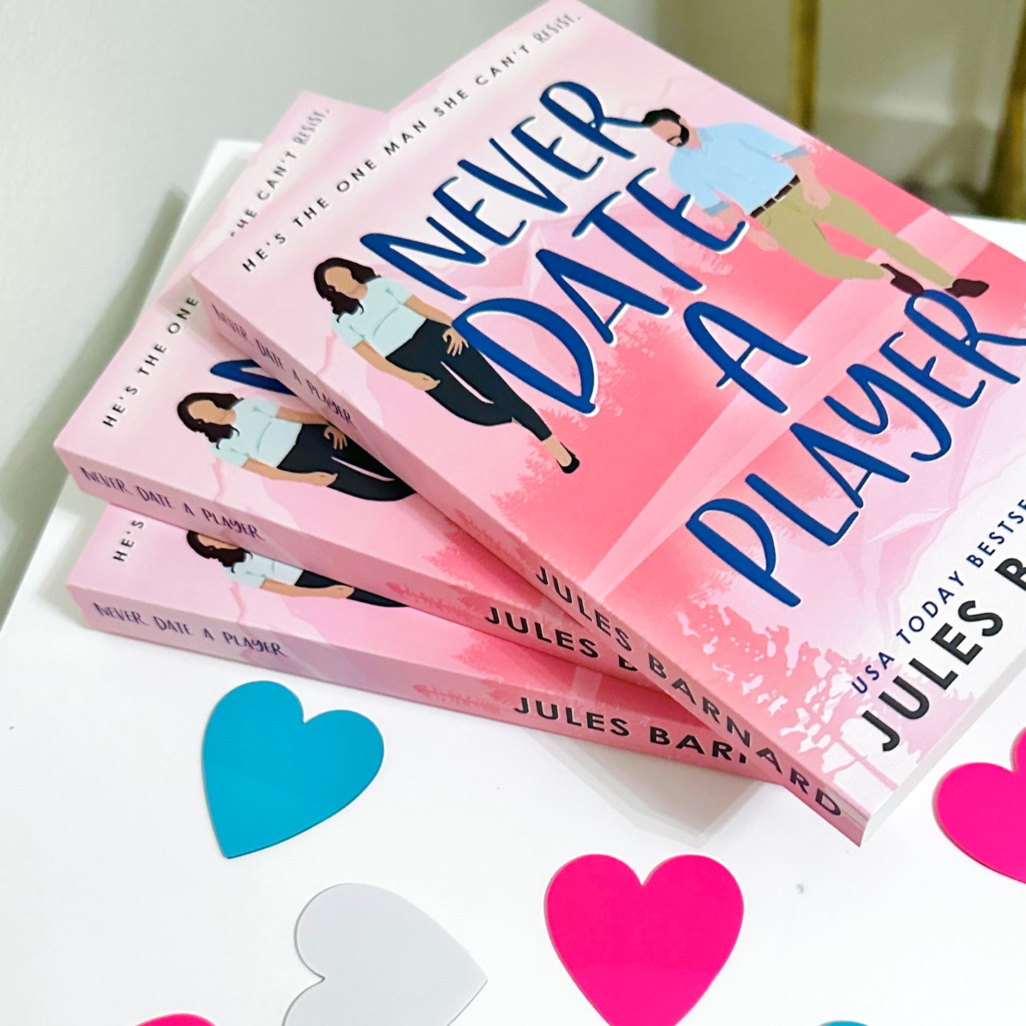 Never Date A Player Signed Paperback