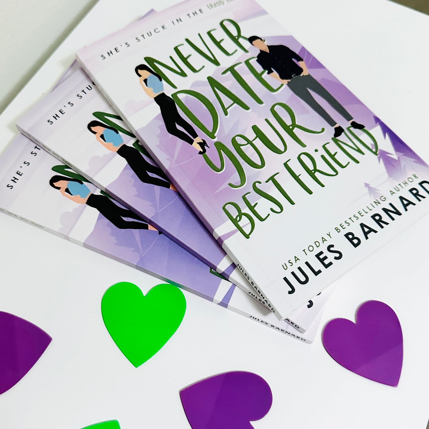 Never Date Your Best Friend Signed Paperback