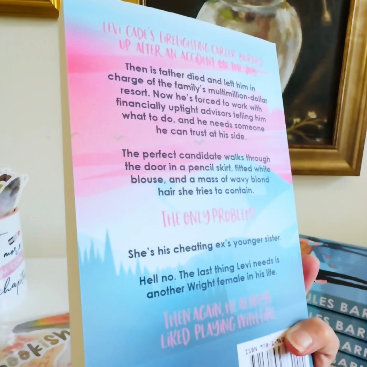 Tempting Levi Illustrated Cover Signed Paperback