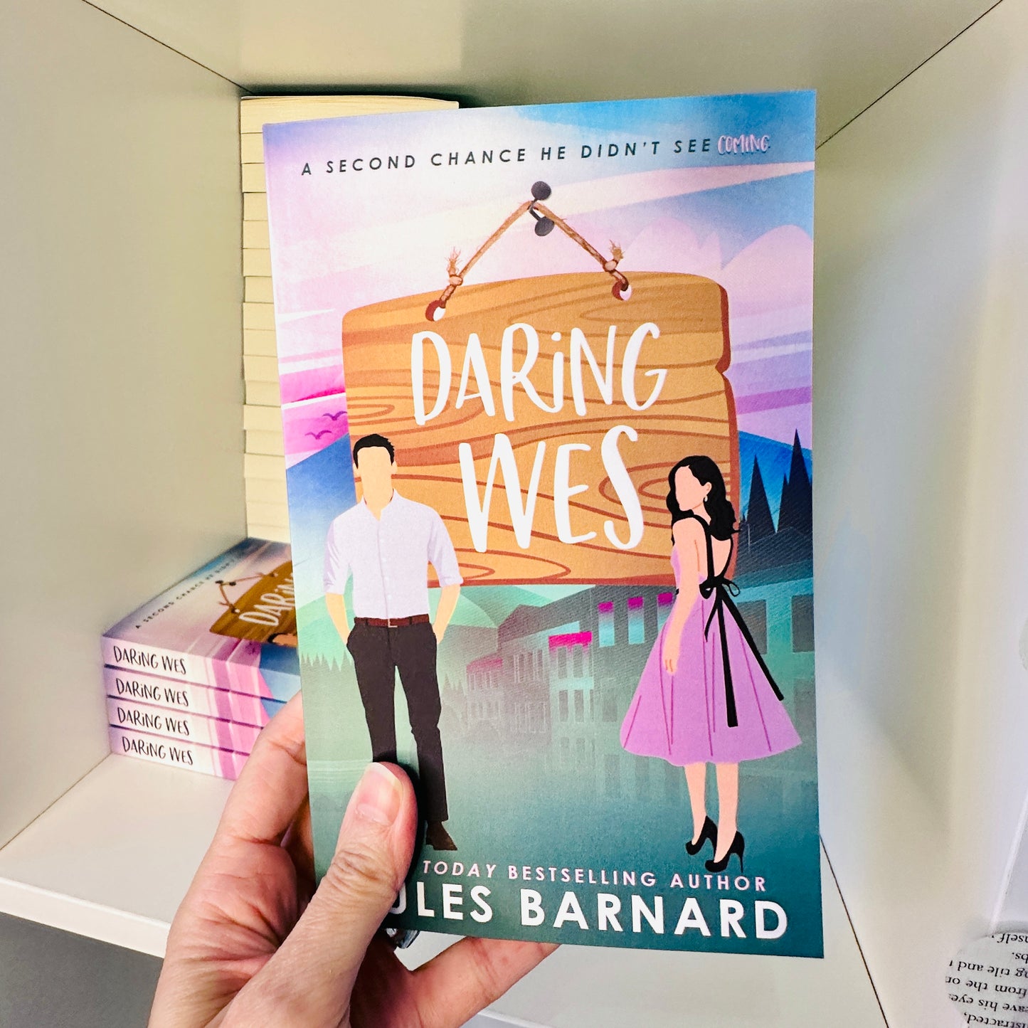 Daring Wes Illustrated Cover Signed Paperback