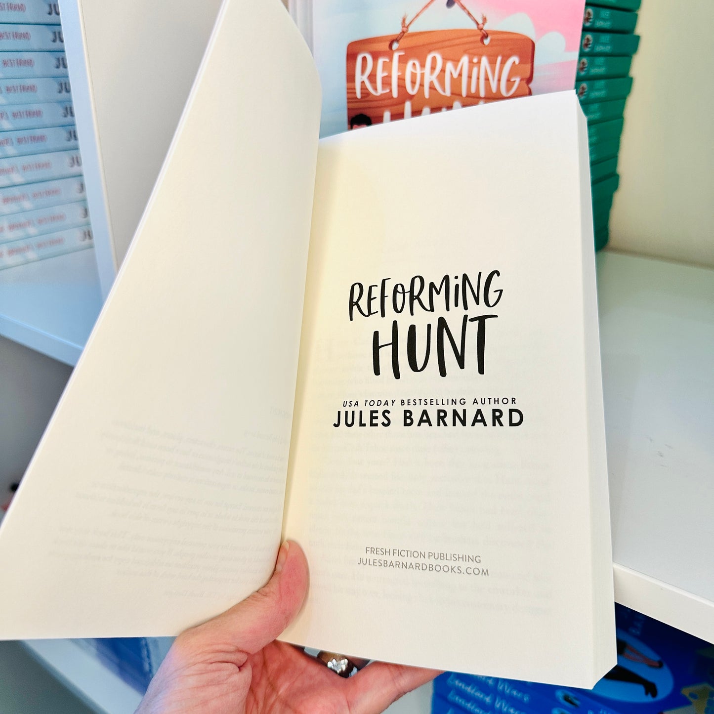 Reforming Hunt Illustrated Cover Signed Paperback
