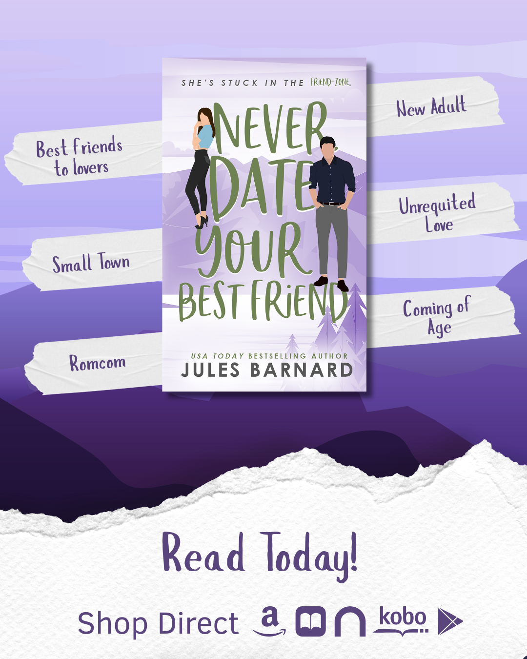 Never Date Your Best Friend E-Book