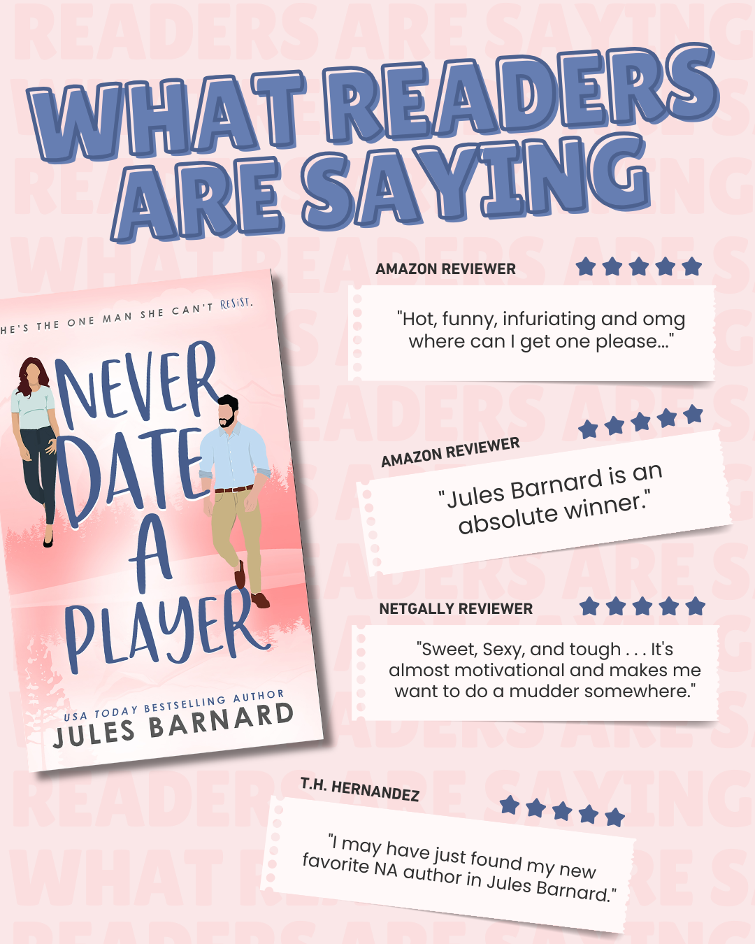 Never Date A Player E-Book