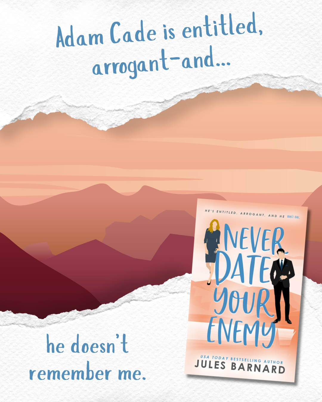 Never Date Your Enemy E-Book