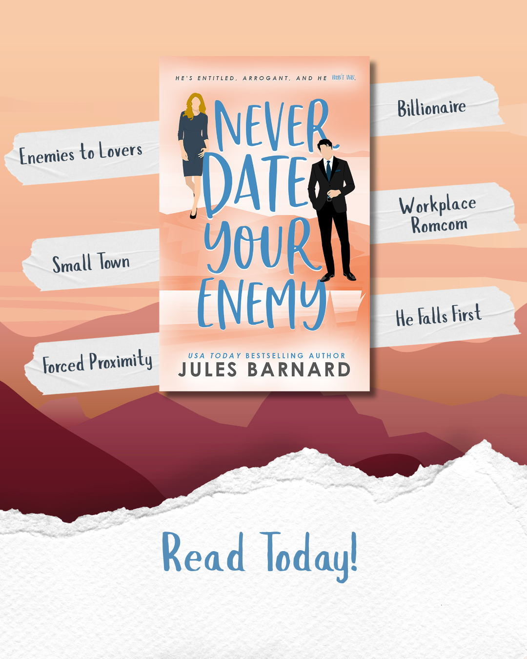Never Date Your Enemy E-Book