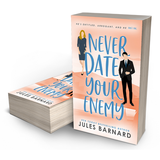 Never Date Your Enemy Signed Paperback