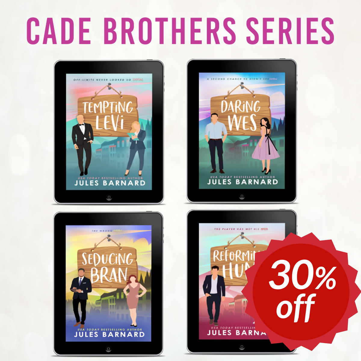 Cade Brothers eBook Bundle – Jules Barnard Books