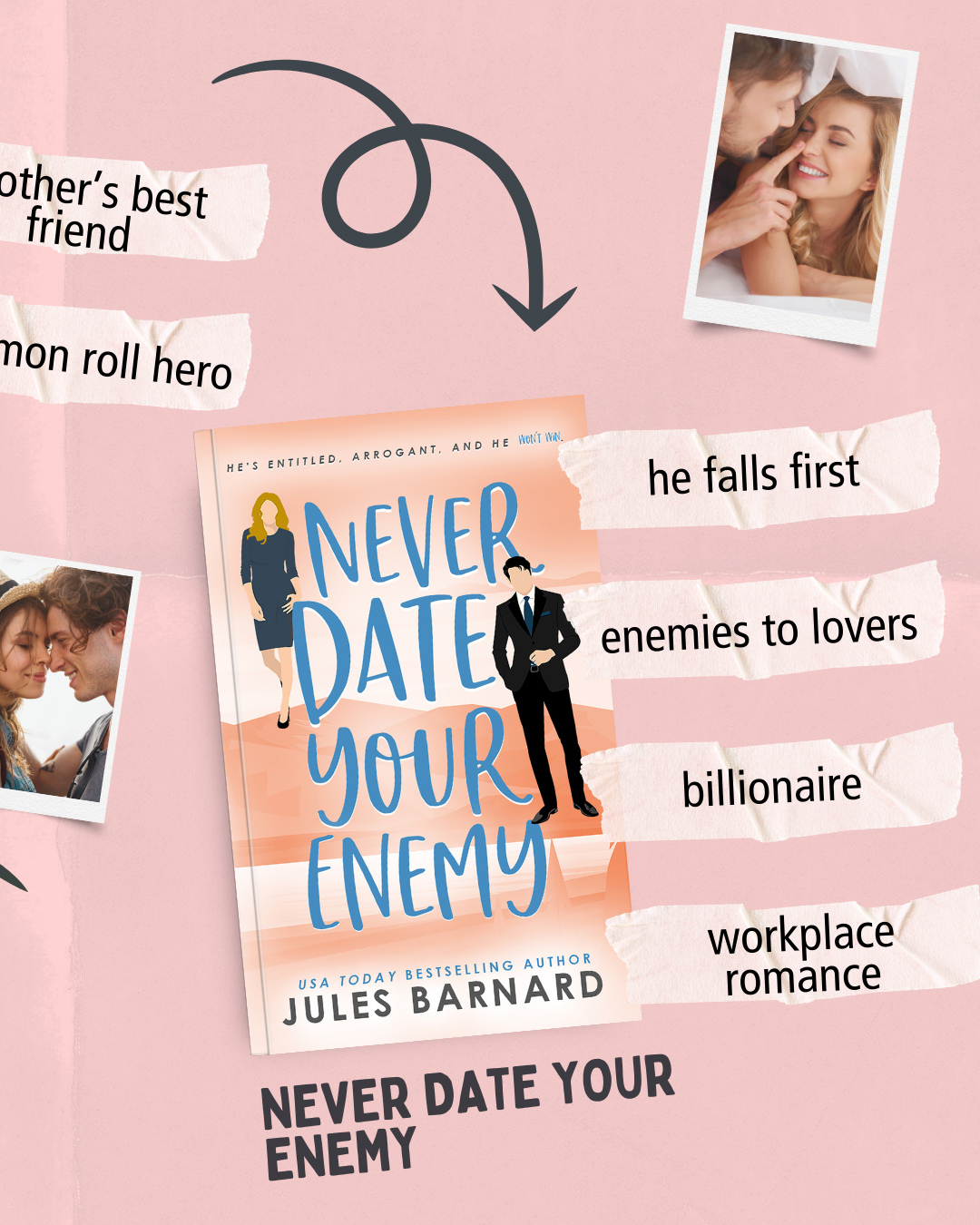 Never Date Series 5 e-Book Romance Bundle