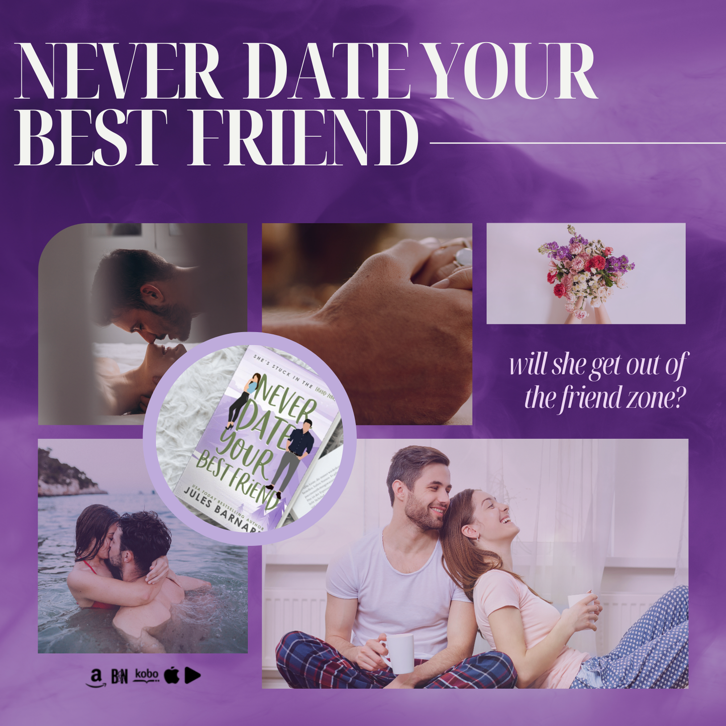 Never Date Your Best Friend Signed Paperback