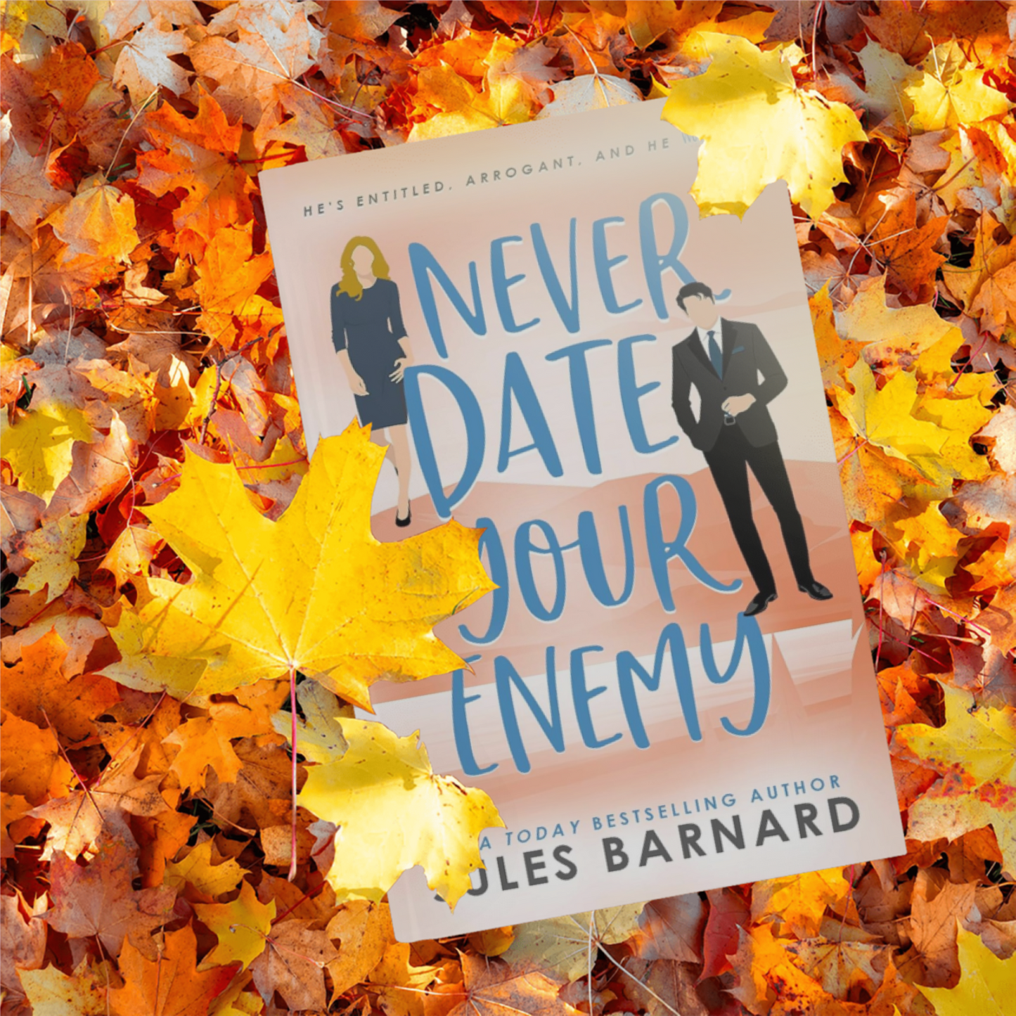 Never Date Your Enemy Signed Paperback